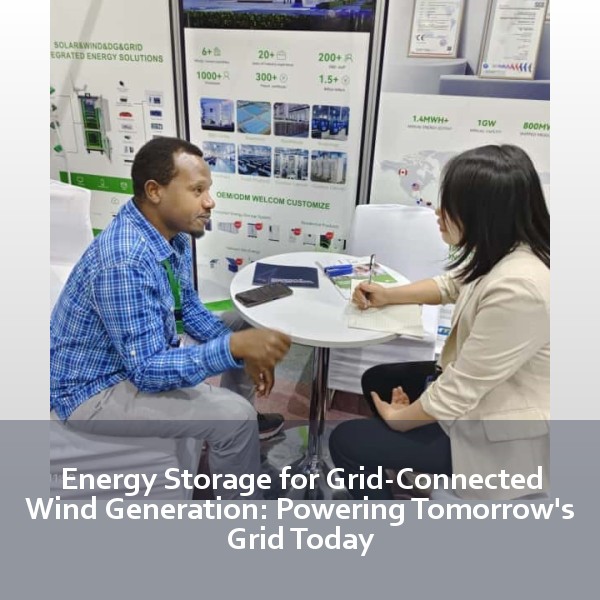Energy Storage for Grid-Connected Wind Generation: Powering Tomorrow's Grid Today